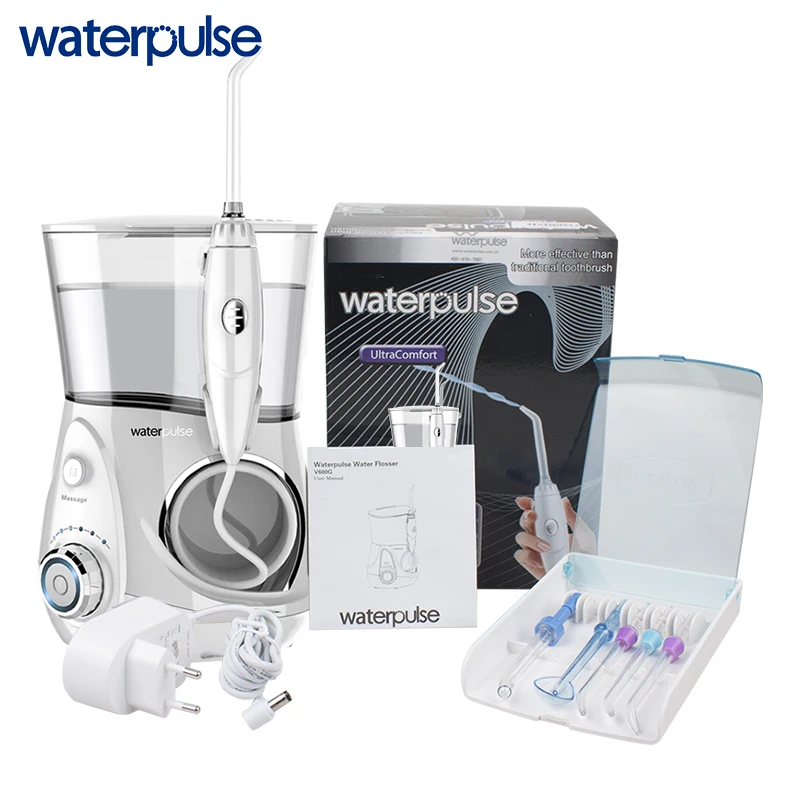 Импульс воды V660 зубные Flosser Ирригатор для полости рта Портативный водный