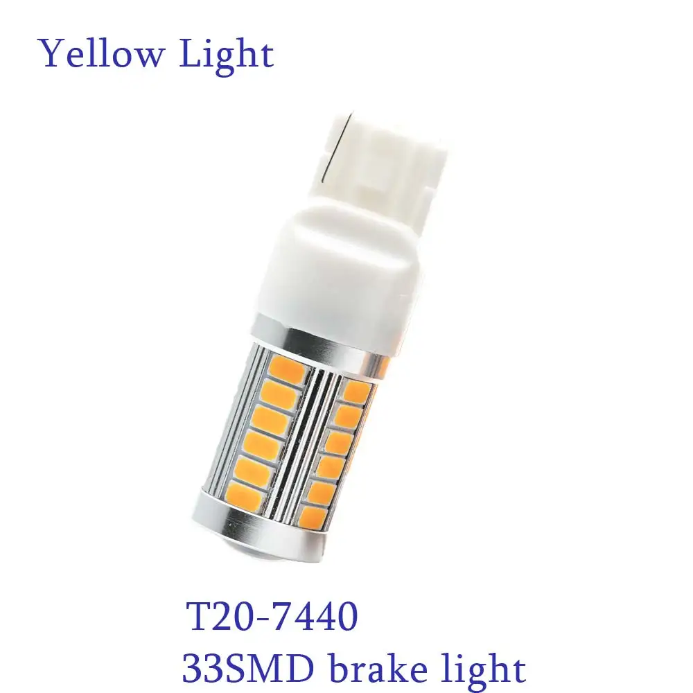 33SMD Brake Light PANDUK 4 дюйма светодиодный свет для работы бар точечный прожектор Автомобильные фары дальнего света внедорожный 4WD 4x4 УАЗ SUV Motorcycle12V 24 в авто противотуманная фара 27 Вт - Цвет: 33SMD Brake Light