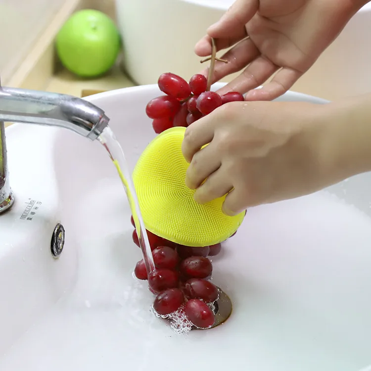 Многофункциональная силиконовая щетка для чистки кухонная утварь посуда