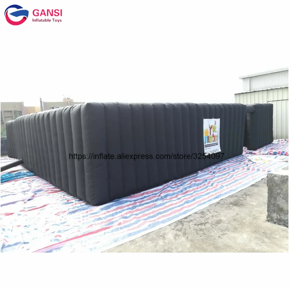 Commercial outdoor 10101.8m giant inflatable maze, exciting sport games kids inflatable maze castle for sale