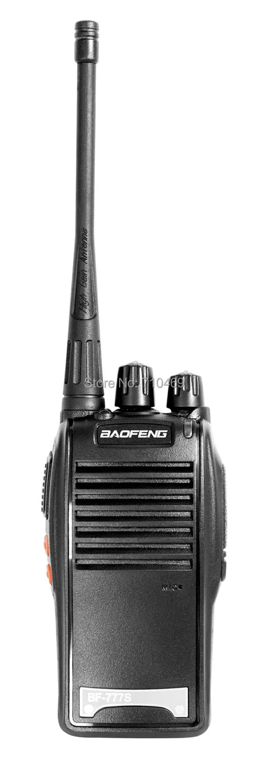 Бесплатная доставка DHL + 2 комплекта/пара портативных радиоприемников Baofeng BF 777s UHF