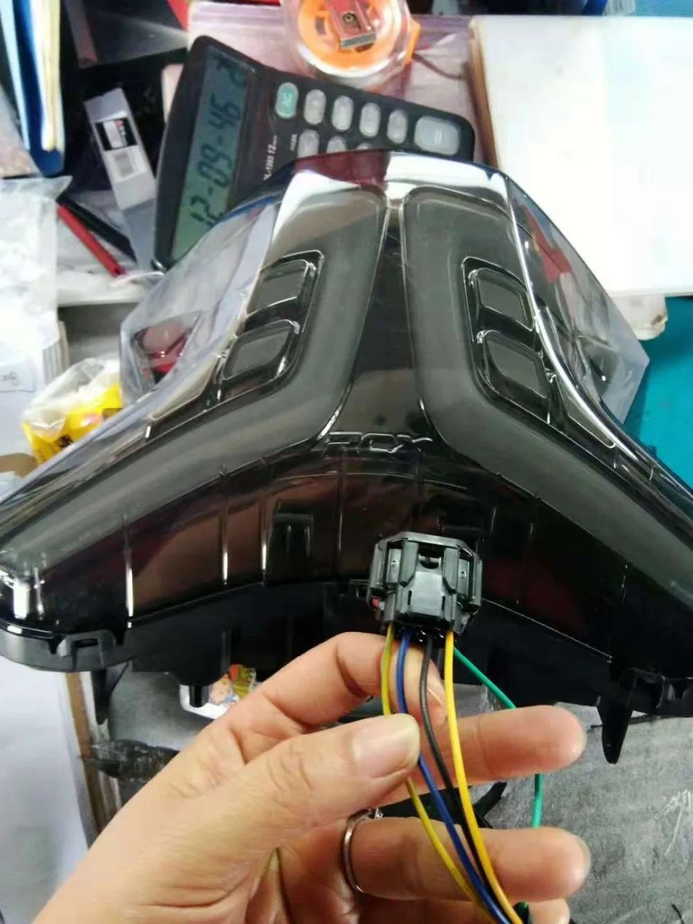 Modified Motorcycle 2018 pcx led tail lamp rear taillamp tailight brake stop light turn signal for yamaha PCX150 PCX125 | Автомобили и