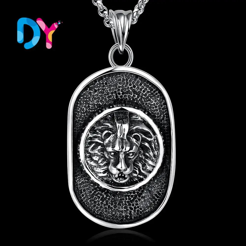 Мужчины Готический Панк Скелет Мотоцикл Титана Лев Из Нержавеющей Стали кожа