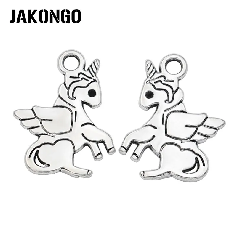 JAKONGO 20 шт античное серебряное покрытие для изготовления ювелирных изделий