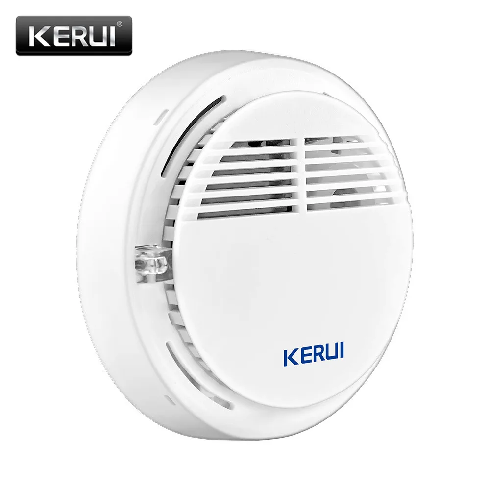 KERUI Беспроводной дыма 85db дыма/Сенсор противопожарной защиты охранной