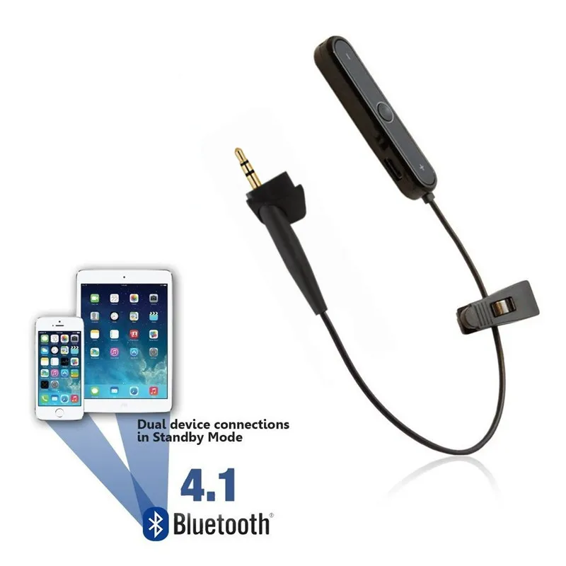 ABDO аудио кабель Bluetooth 4 1 Беспроводной адаптер Замена подходит для BOSE вокруг уха 2
