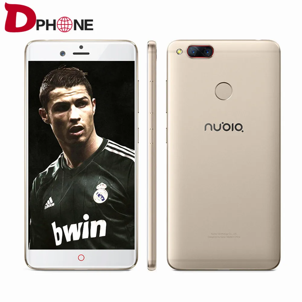 Новинка 2017 Оригинальный ZTE Нубия Z17 мини 5.2 &quotFHD msm8976 Pro Android m 4 г td LTE смартфон ГБ