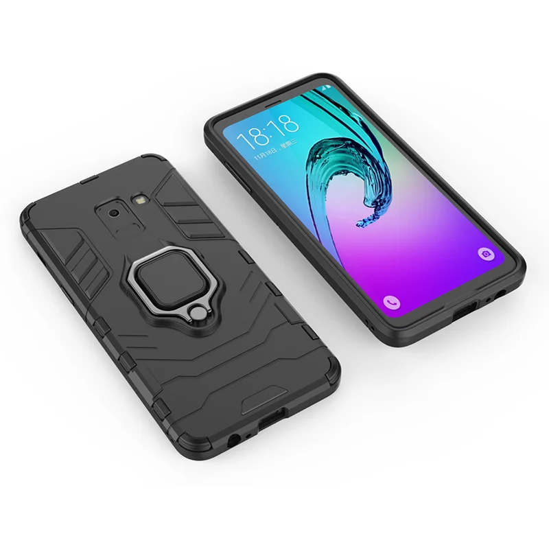 Защитный чехол YueTuo для samsung galaxy J4 CORE J6 PLUS j2 pro 2018 J4PLUS J6PLUS с роскошной подставкой
