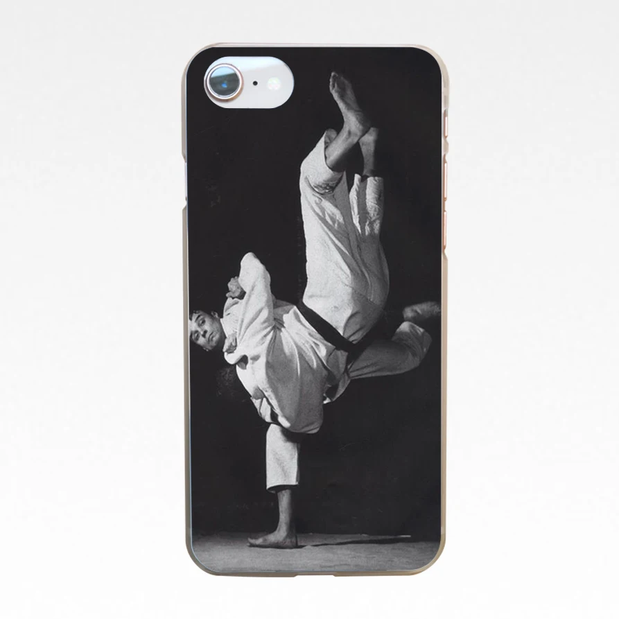 Judo жесткий прозрачный чехол для Iphone 4 4s 5 5s Se 6 6s 8 Plus 7 X|Бамперы| |