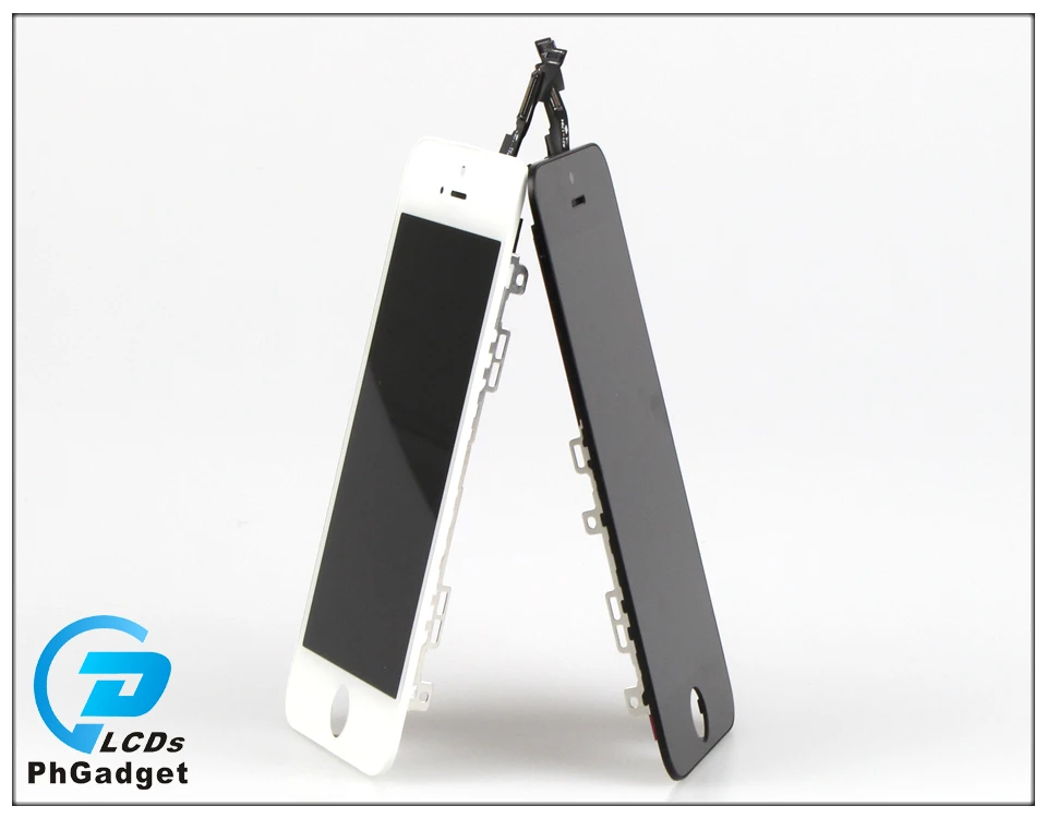 Шт. 1 шт. дигитайзер сенсорный экран и ЖК дисплей для IPhone 5S черный белый сборка