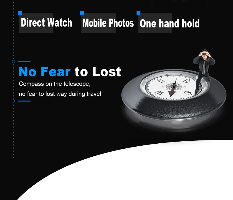 Монокулярный телескоп охотничий HD регулируемый 40x60 для наблюдения за птицами