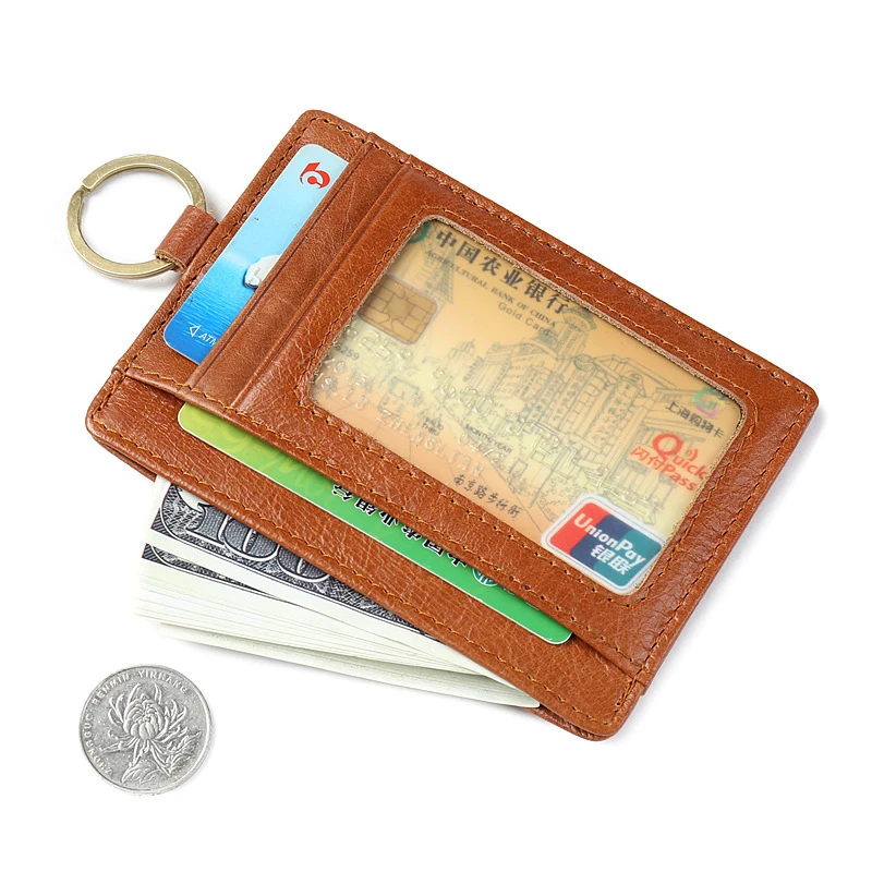 Кошелек мужской из натуральной кожи с отделением для карт | Багаж и сумки