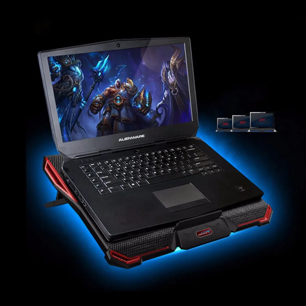 Супер классная Регулируемая скользящая высокоскоростная охлаждающая подставка