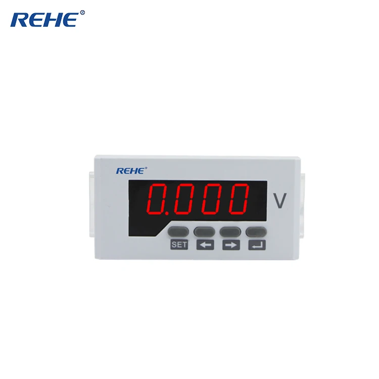 REHE DC RH DV51 96*48 мм Цифровой Электрический однофазный метр|phase sequence|phase countermeter digital |