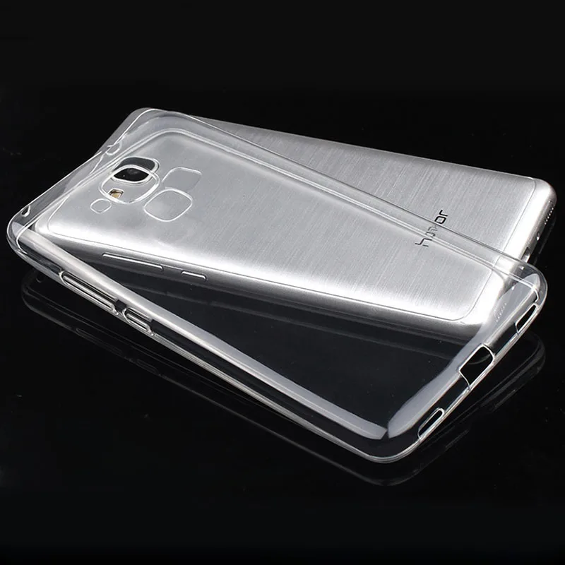 Чехол для Huawei GT3 5 дюйма прозрачный мягкий ТПУ чехол телефона GT 3 накладка|case 5.5|case