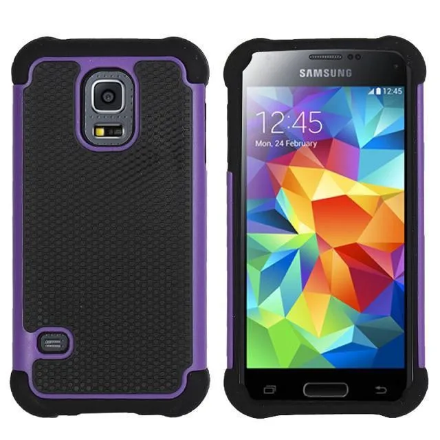 S5mini противоударный пластиковый чехол с шариками, силиконовый чехол для samsung Galaxy S5 mini G800F, гибридная задняя крышка с двойным слоем