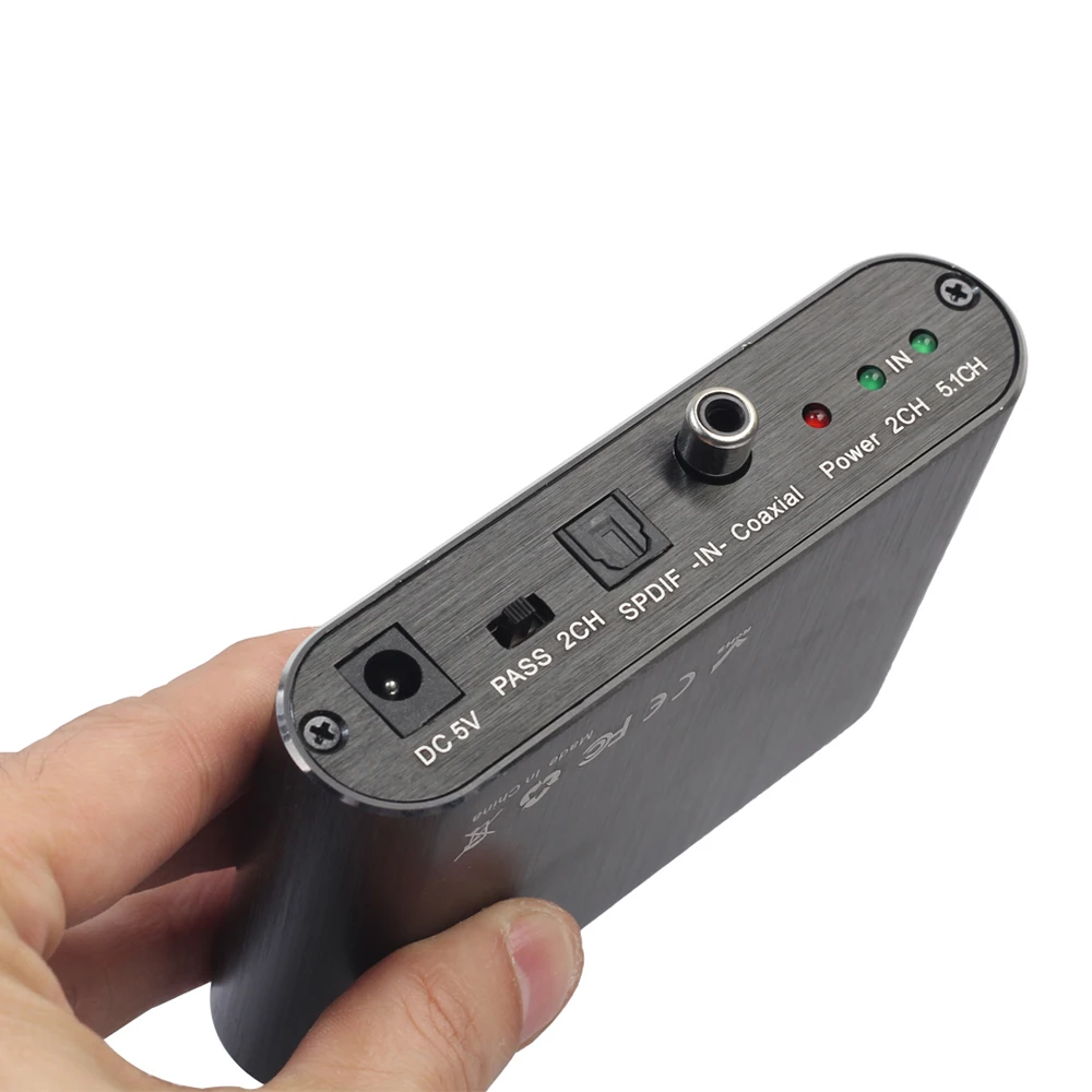 Аудио Rush цифровой аудиодекодер конвертер AC3/DTS конвертер RCA Surround Rush оптический SPDIF к усилители домашние HD адаптер