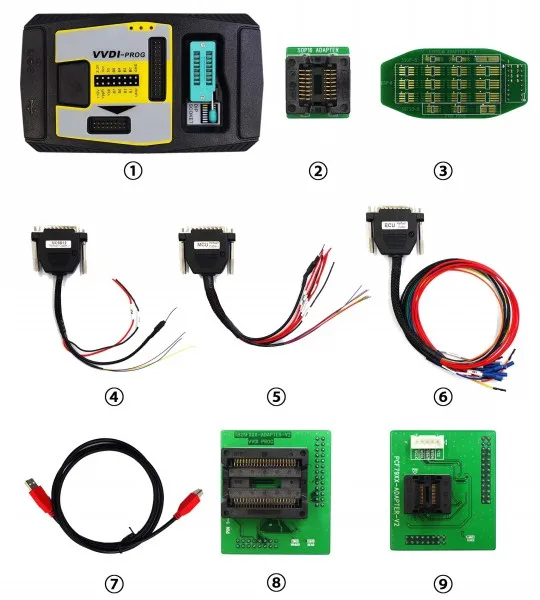 Xhorse VVDI прог программист V4.8.1 поддержка многих транспортных средств программирование ключей Оригинальное обновление онлайн
