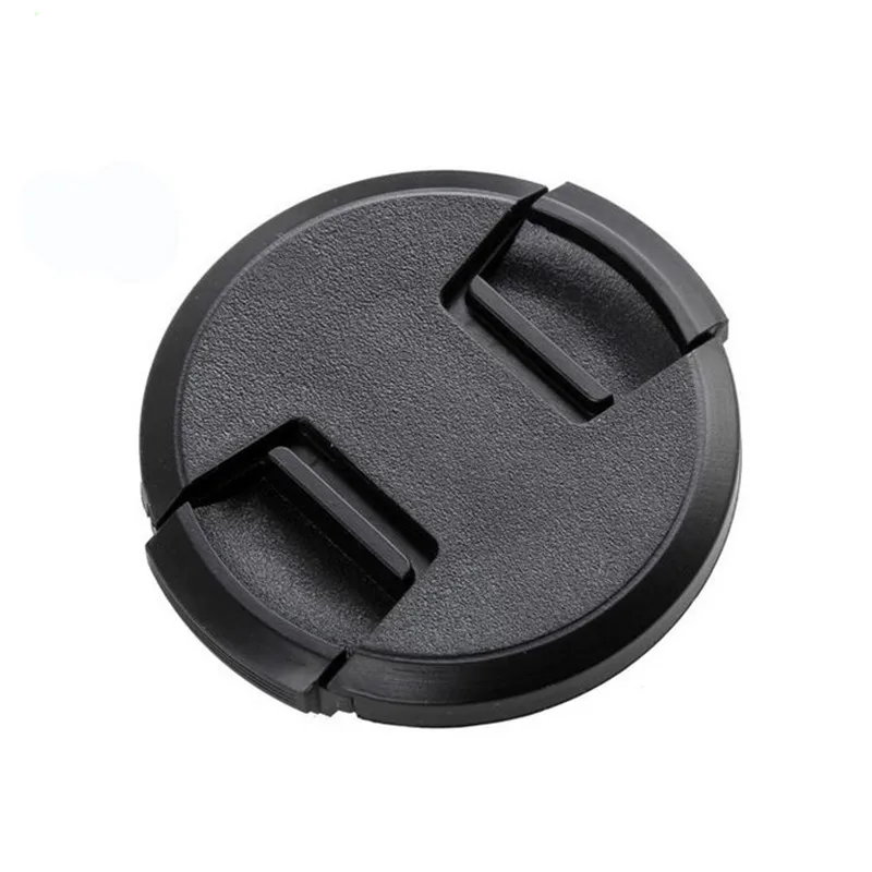 10pcs/lot 40.5 49 52 55 58 62 67 72 77 82mm center pinch Snap-on cap cover for all camera Lens | Электроника