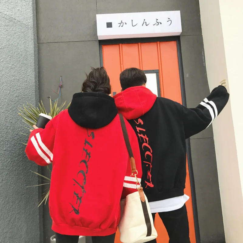 Kpop пара свитеров EXO GOT7 jin suga Свободное пальто Корейский плюс бархат утолщение над огнем одежда k-pop harajuku толстовки