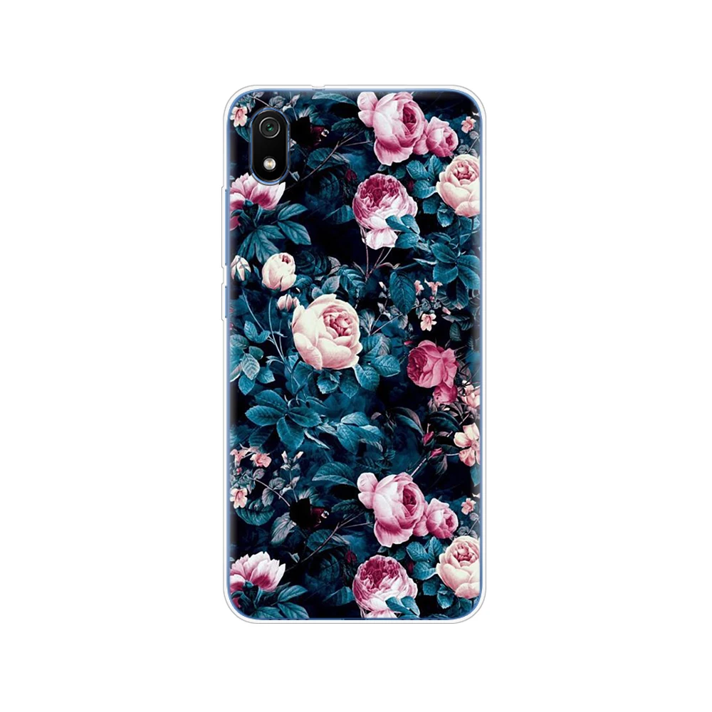 Силиконовый чехол для xiaomi redmi 7a, чехол s, полная защита, мягкая задняя крышка из ТПУ для redmi 7 a, бампер hongmi 7a, чехол для телефона