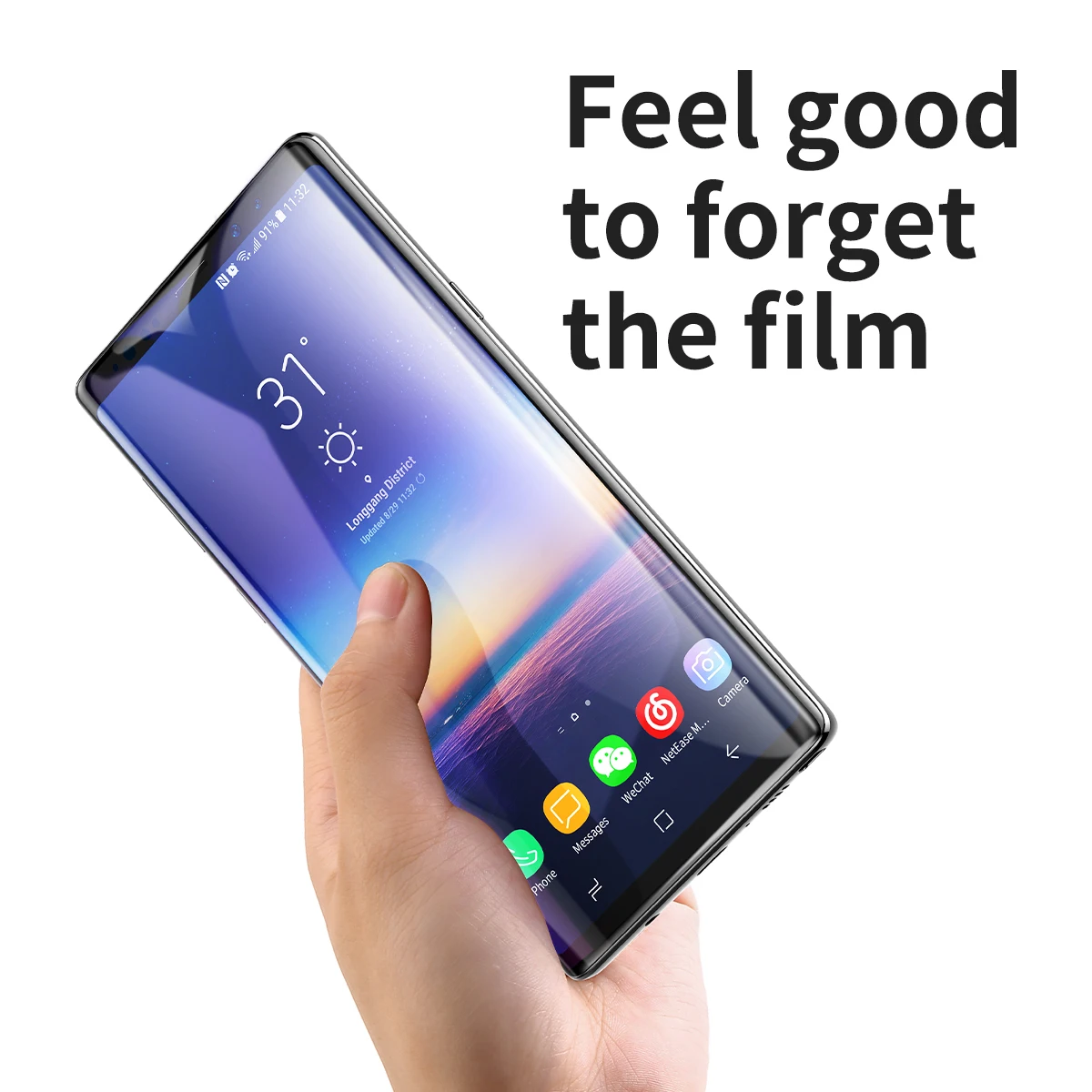 BASEUS for Samsung Galaxy Note 9 screen protector Full Size Tempered Glass Screen Protector tempered glass | Мобильные телефоны и