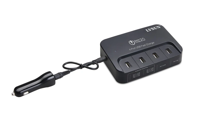 Udoli 5 В 3 а 9 в 12 источник питания 4 порта USB настенное зарядное устройство