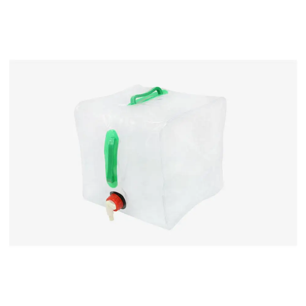 

Mounchain 20L Outdoor Foldable Transparent Drinking Water Bag Camping Emergency Survival Water Storage Carrier Bag