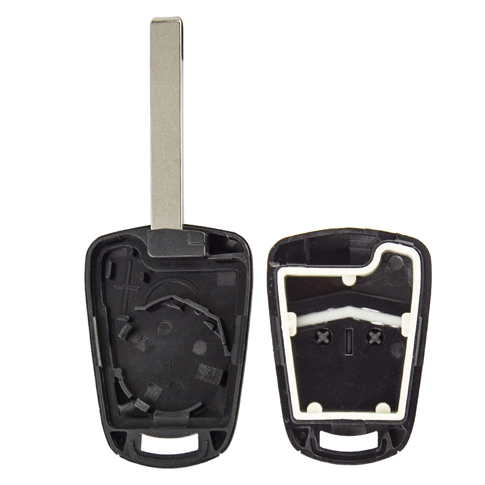 OkeyTech 2 кнопки чехол для дистанционного ключа от машины оболочки Fob Vauxhall Opel Corsa Agila