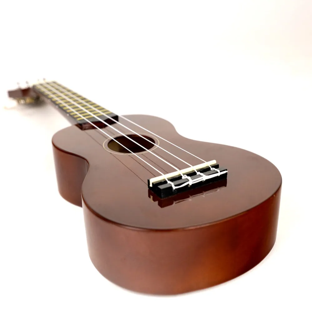 HUAWIND укулеле 21 дюймов начинающих Ukelele палисандр светло-коричневый дерева сделаны укулеле для детей с полной Наборы сумка Палочки и тюнер Guita