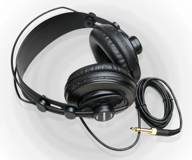 2 шт./кор. Самсон SR850 Studio контрольный монитор наушников динамический гарнитура Полуоткрытая конструкция для Запись мониторинг музыкальной игры