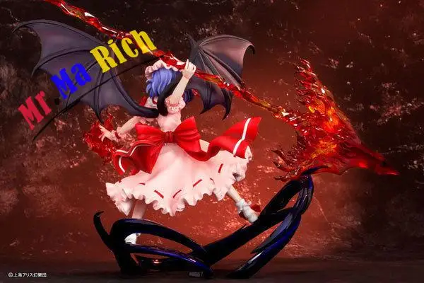 Аниме TouHou Project Griffon Remilia Scarlet Spear the Gungnir 1/7 PVC Figure NB|pvc figure|touhou projectfigure pvc |