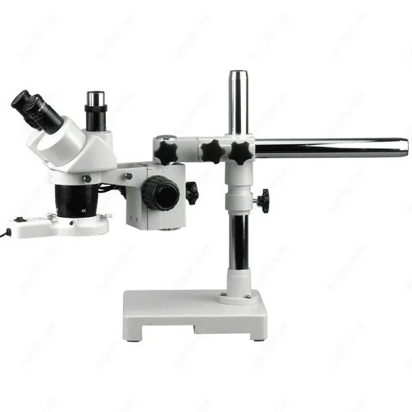 

Тринокулярный бум стерео микроскоп -- AmScope поставки 20X-40X-80X Тринокулярный бум стерео микроскоп + флуоресцентный свет