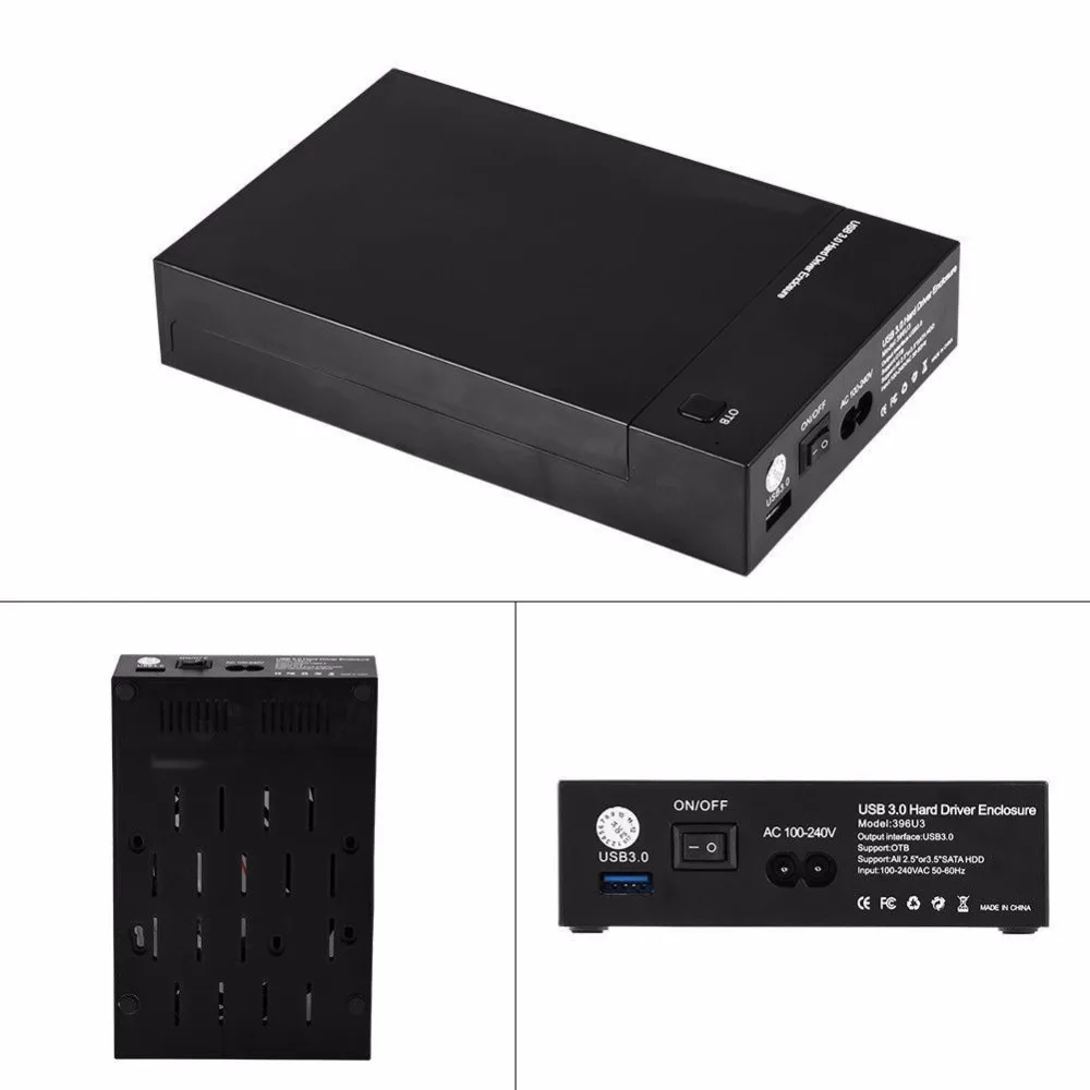 Оптовая продажа 3 5 дюйма HDD чехол SSD адаптер SATA к USB 0 для коробка жесткого диска 1 ТБ