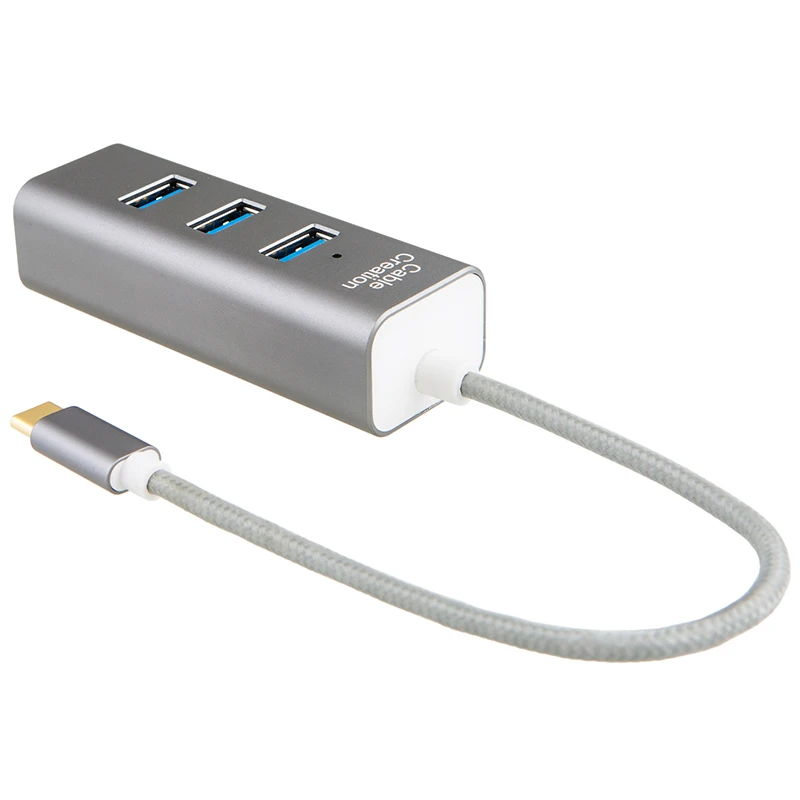 Разветвитель с 4 портами usb 3 0 типа c для Dell XPS 0|Адаптеры Type-C| |