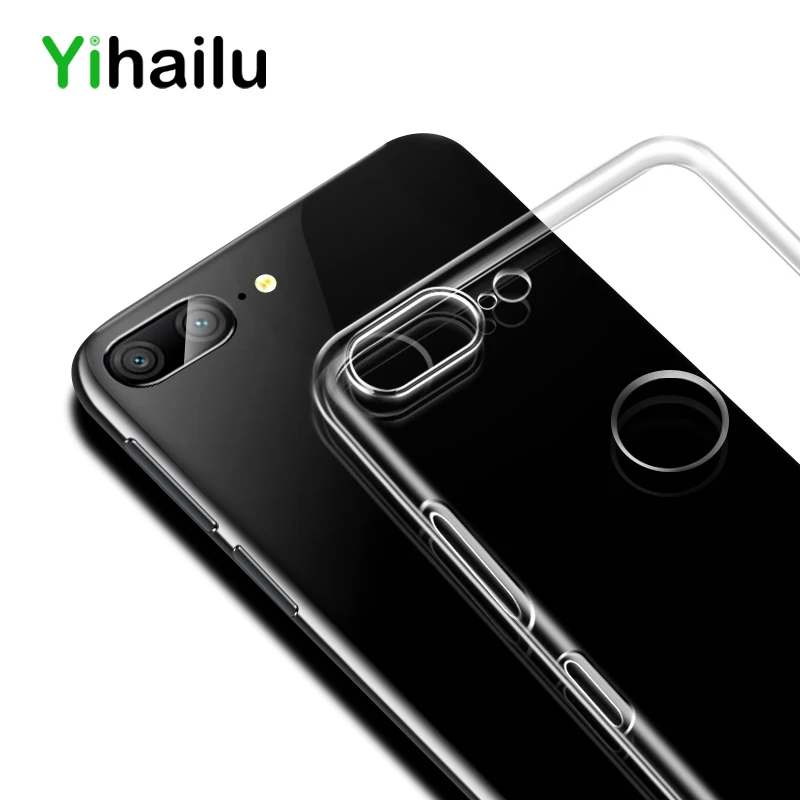 Simple Clear TPU Case for Honor 9 Lite Ultra-thin Soft Silicone Transparent Back Cover For Huawei Honor9 Phone Cases caja |