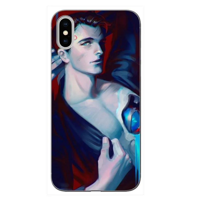 Детройт стать человеком Android RK800 Коннор Кара Мягкий ТПУ чехол для телефона iPhone X10 XS