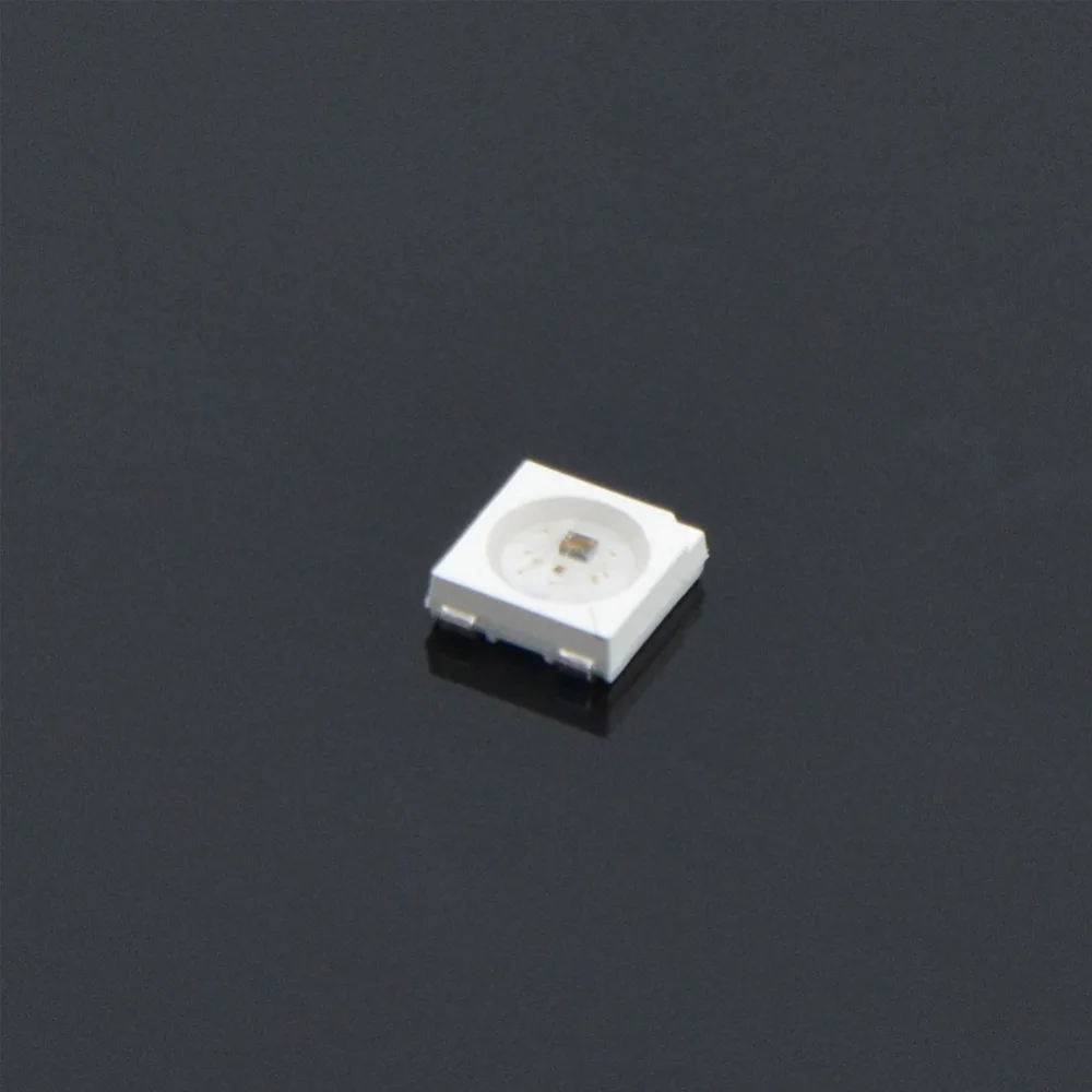 Светодиодный чип WS2812B с интеллектуальным управлением 10 ~ 1000 шт. 5050 RGB SMD