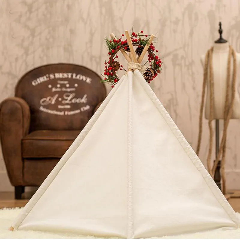 Кружевное хлопковое гнездо для питомцев щенков кошек котят игрушечный домик