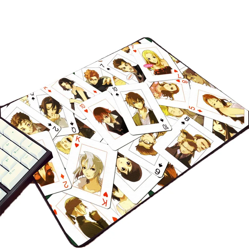 Mairuige Cool Аниме резиновая Pc компьютер коврик для мыши с изображением Baccano