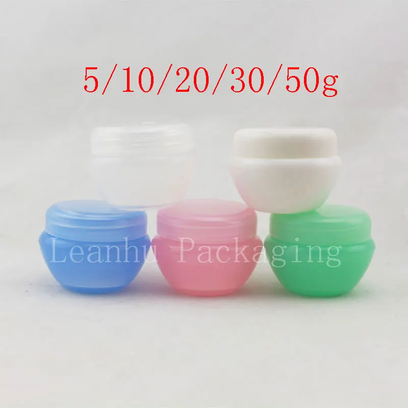 5g 10g 20g 30g 50g Empty Cosmetics Cream Packaging Containers Mushroom Shape Makeup Jar Pot Lip Balm Bottles 50pc/lot | Красота и