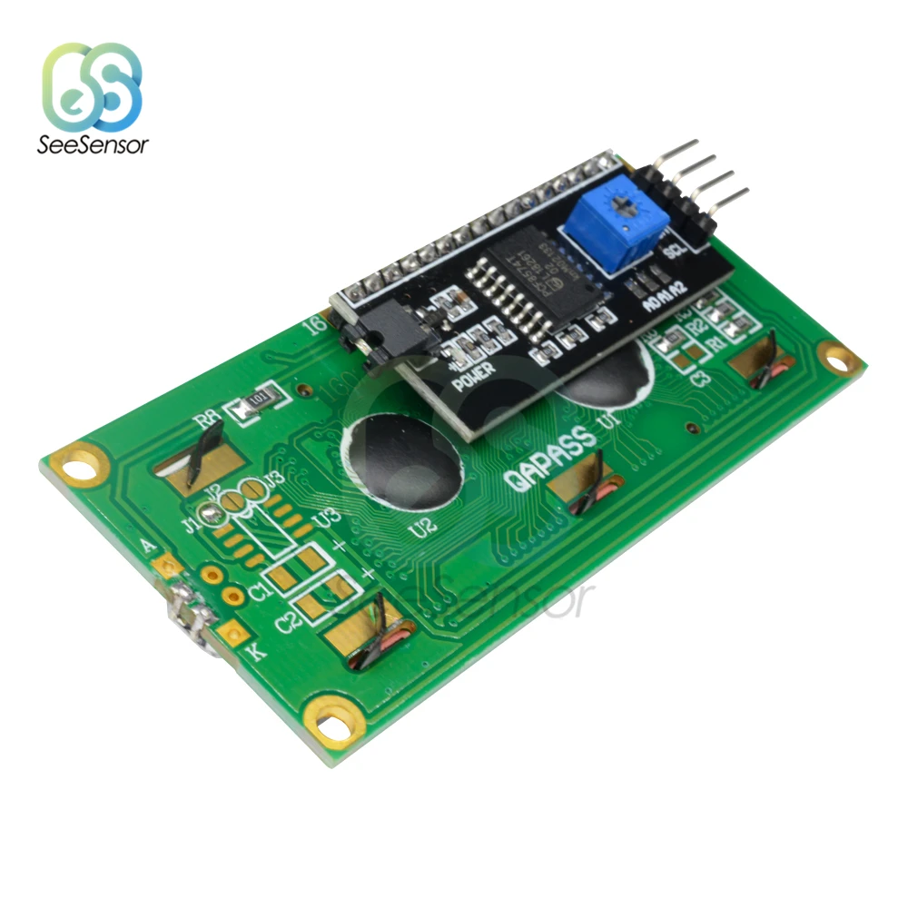 Модуль ЖК-дисплея 1602 синий экран с IIC/I2C 16x2 модуль для arduino | Инструменты