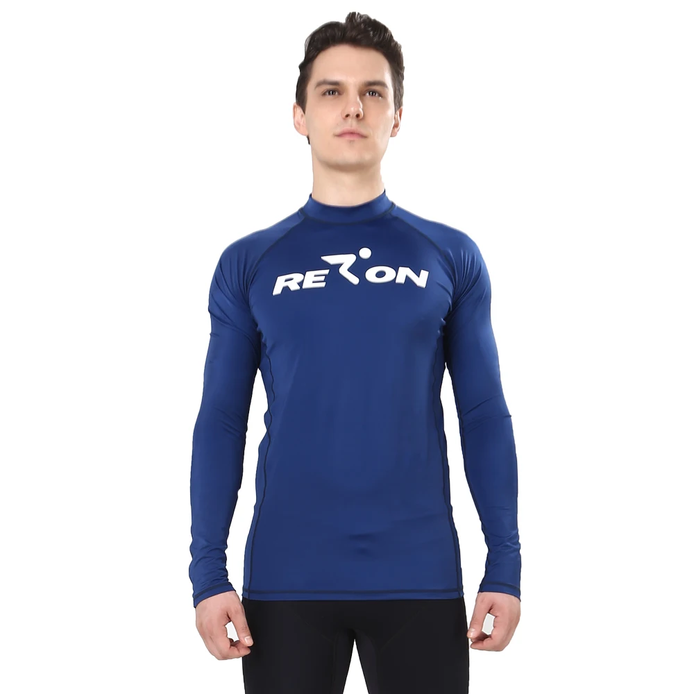 Футболка Realon для плавания с длинными рукавами Солнцезащитная футболка пляжа