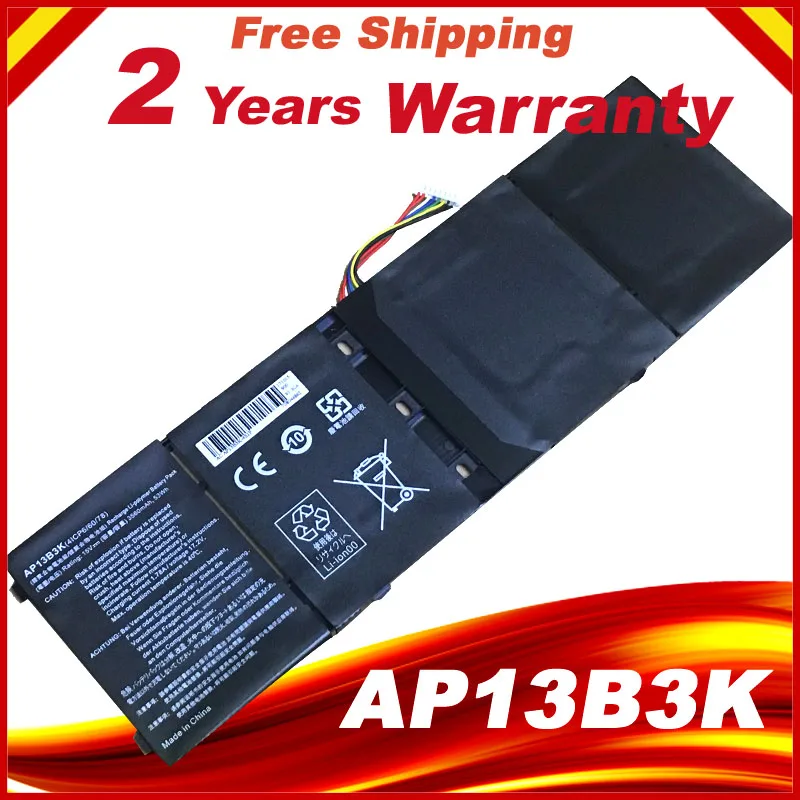 15V 3560 мА/ч новый AP13B3K AP13B8K Аккумулятор для ноутбука Acer Aspire V5 573G V7 582PG 472 452PG| |