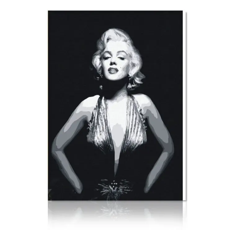 Цифровая картина маслом DIY Специальная гостиная пейзаж пары замужние окрашенные