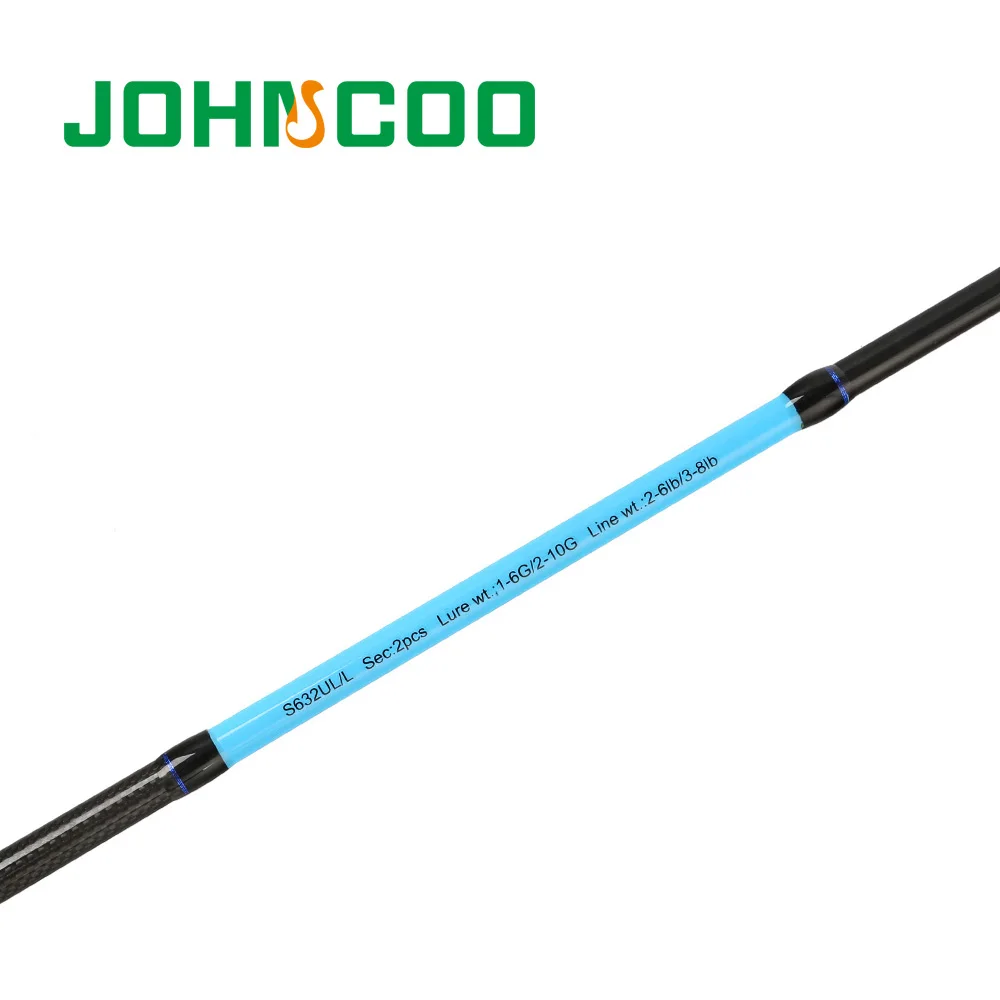 JOHNCOO 2017 Новинка 1 92 м Приманка Удочка быстрое действие UL/L наконечники карбоновая