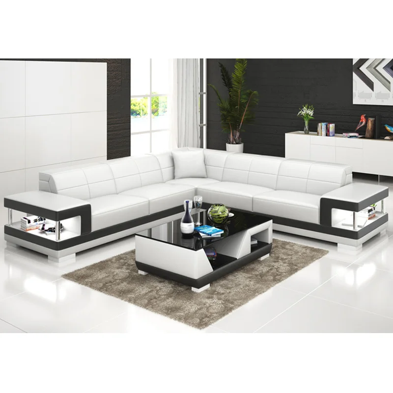 Мебель для дома роскошный черный и белый глубокое кресло диван мебель