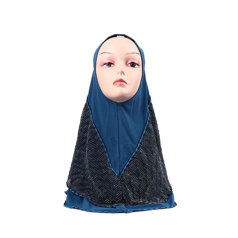 RASINISILK 2018 New Women's Cotton Muslim Headscarf Personality Fashion Lslamic Neck Wearing Hat Stitching #6-9-1 | Тематическая