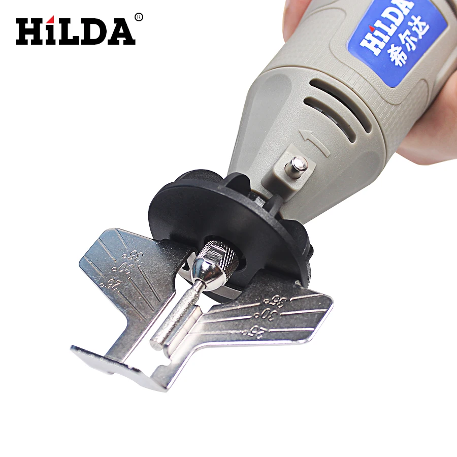 HILDA точилка для заточки пилы направляющая дрель адаптер в стиле Dremel вращающиеся