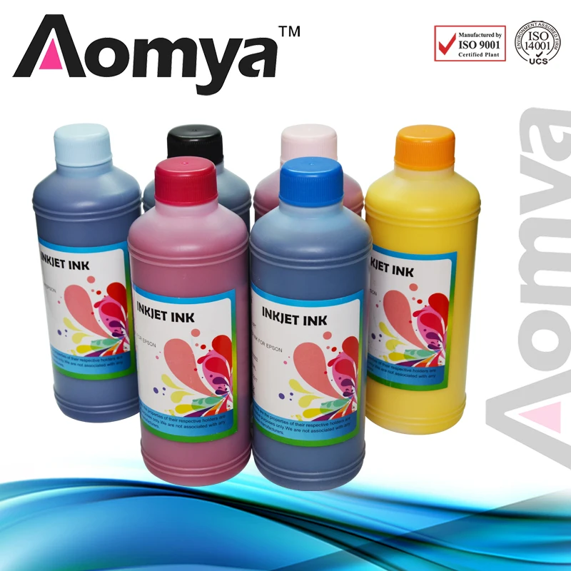 Универсальные чернила Aomya Для художественной бумаги 500 мл/бутылка 6 цветов
